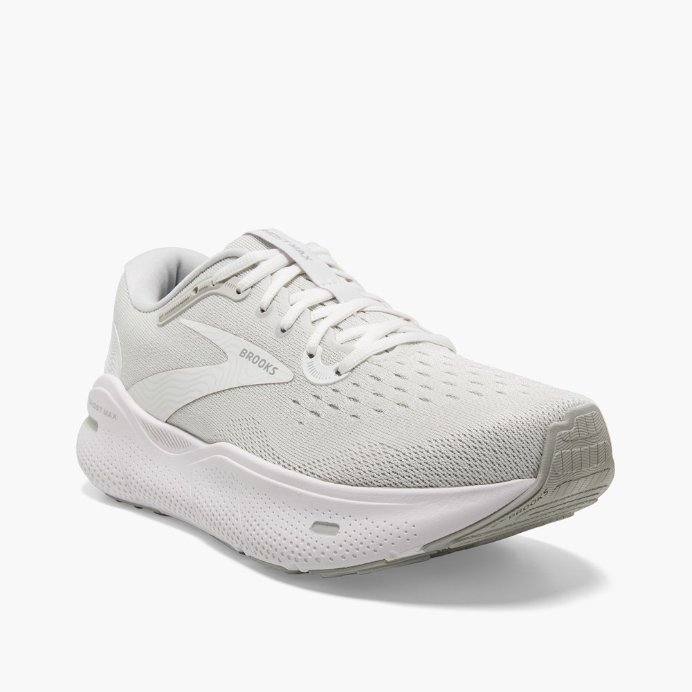 Chaussure Running Brooks Ghost Max Blanche Femme | EJJ-4937615